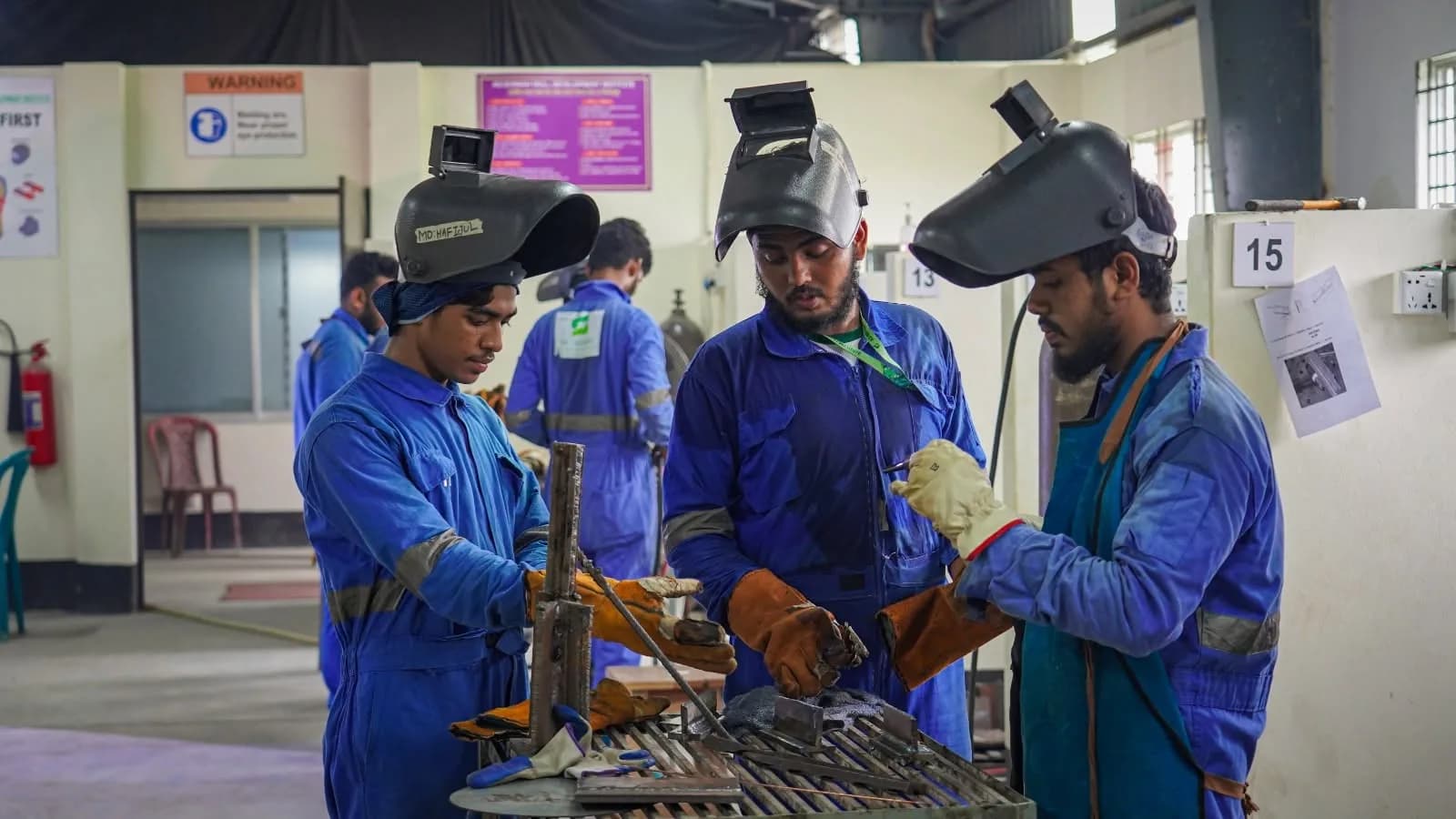 ওয়েল্ডিং ও ফেব্রিকেশন কোর্স